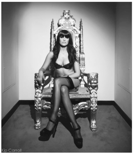 Domme on a Throne